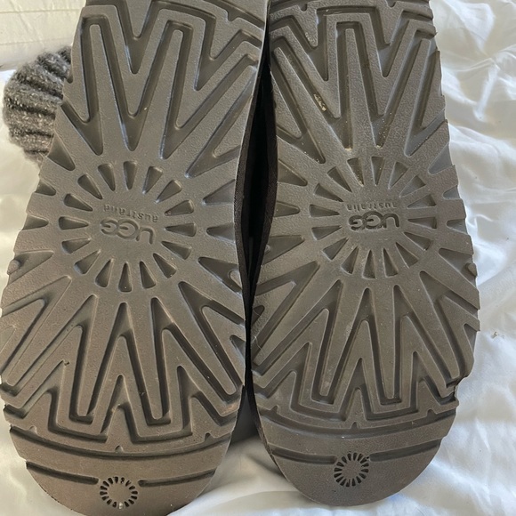 UGGS Grey Knit Uggs - Picture 4 of 4